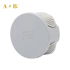 Industrial High Quality Customized Small Size Round Type Plastic Enclosure Electrical Junction Box