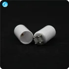 high performance 95 alumina ceramic UV lamp cap lamp base for sale