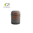 Wholesale portable camping outdoor Aluminium cooking non stick non-stick cookware set pots sets cookware