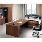 Modern series office furniture L-shape melamine office desk