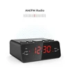Home Portable Mini FM Radio AM FM SW Digital Alarm Clock Radio with USB Port In Stock
