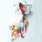 140*140CM 10MM Silk Shawls Hijab Muslim 100% Colorful Square Pure Silk Chiffon Scarf