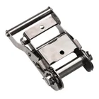 Buckle AISI 304 BS 2000KG / 4400LBS Stainless Steel Ratchet Buckle With Chinese Supplier