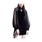 Wholesale factory custom women fashion velvet dress dinner party evening dresses