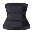 Fitness accessories slimming waist trimmer belt neoprene double and three belt waist trimmer belt