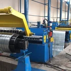 Simple steel strips slitting line machine
