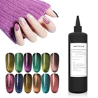 Nail Gel Polish- Uv Soak Off Gel Polish Mobray 9d Cat Eye Gel Nail Polish- New Fashion Chameleon Magnetic Soak Off Uv Gel
