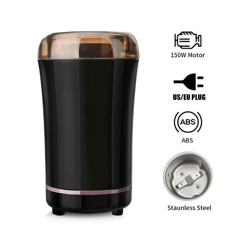 portable electric coffee grinder professional stainless steel burr electric mini USB rechargeable coffee been grinder