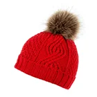 acrylic kint custom beanie hat with embroidery logo