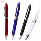 Gift Pen Set Luxury Design Business Gift Office Led Pen Custom Logo Led Light Metal Ballpoint Pen Set Replaceable Battery