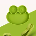 Wholesale Baby Feeding Silicone dinner plate