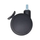 SXW black color all plastic cabinet caster castor wheel with or without brake