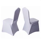 Spandex Chair Cover Factory Hot Sell Spandex Wedding Banquet Breathable Polyester Chair Cover