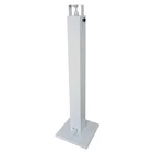 White 250ml 500ml 1000ml Universal White Colour Foot Pedal Operated Sanitiser Stands Disinfection Dispenser Station