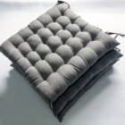 Pillow Perfect Cotton Chair Pads with Ties/Seat Cushion