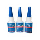 High Strength 20g 401 Cyanoacrylate Instant Glue Adhesive Repairing Plastic Bonding Metal Super Glue Universal Low Odor