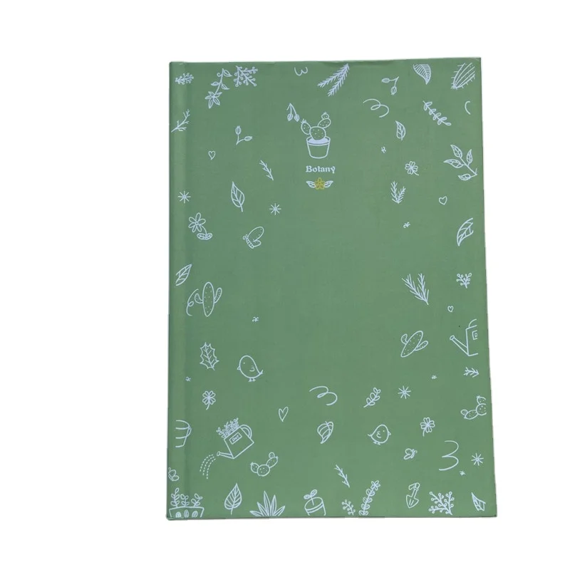product-School Supplies Green Hardcover Journal Printing GraphPlanner Notebook-Dezheng-img