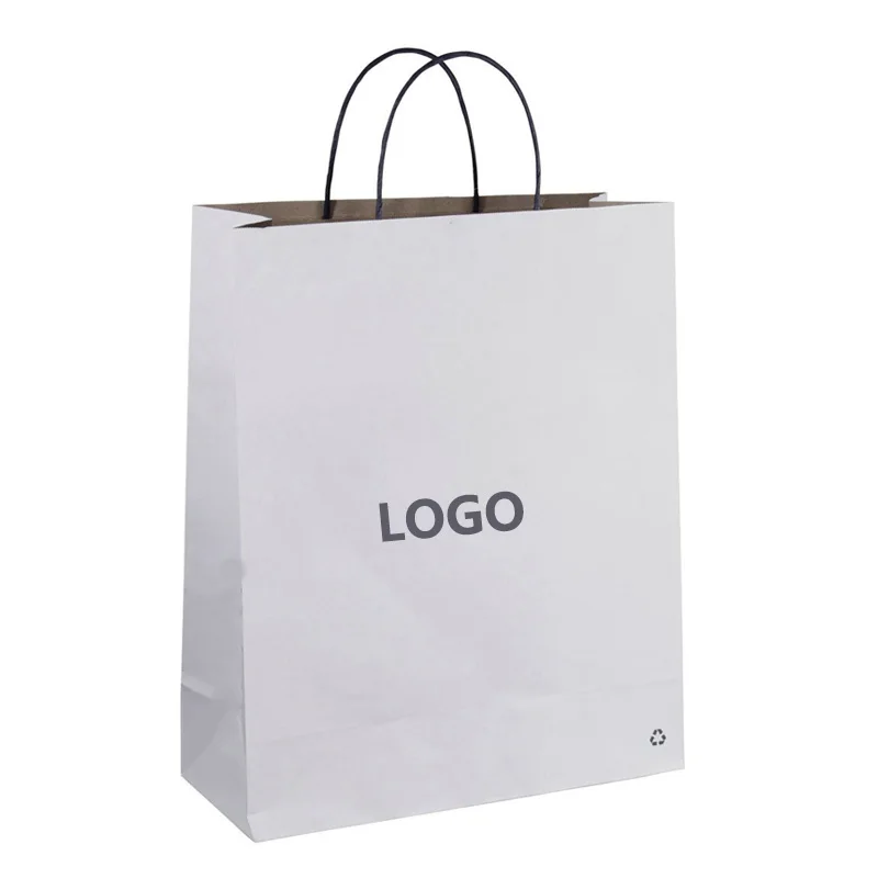 custom printed craft gift handle shopping paper bag
