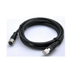 IP67 Waterproof Coding 4pin Male M12 D Code Profinet Cable Connector to RJ45