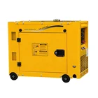 Generator Type Silent Silent Type Generator 8.75KVA Air-cooled Diesel Generator Silent Portable Type