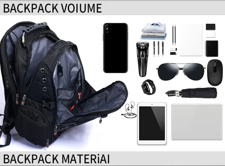of natural and environment-friendly materials travel backpacks