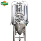 Stainless steel cone alcoholic Kombucha Wine BBL 30bbl Beer Fermenter