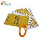 custom music flash card printing services with flash cards ring