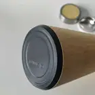 Steel Cups 2019 Amazon Hot Sale 450ml Stainless Steel Eco-friendly Bamboo Cups