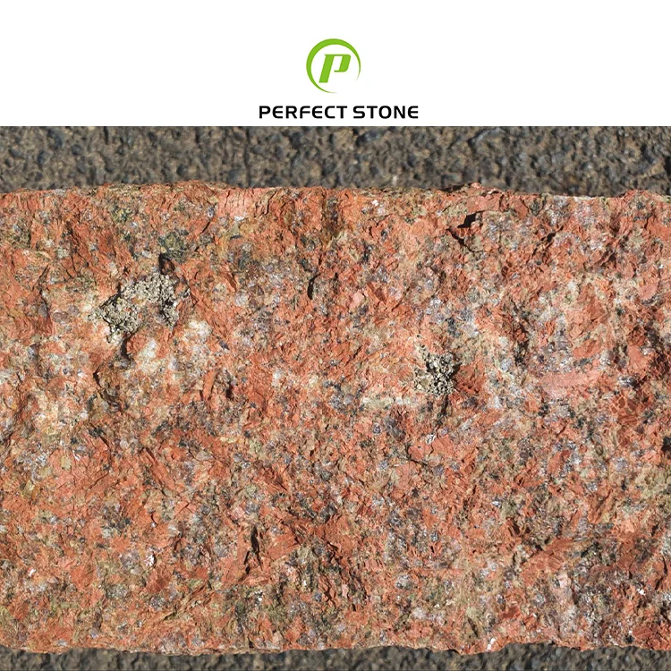 Red Outdoor Granite Flamed Pavers Granite Paving Cube Stone Buy