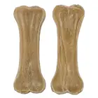 Pet Food Bone Smoked Cowhide Pressed Bone Shape Dog Chew