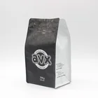 Mega Plastic Pouch Slider Coffee Spice Stand Up Bag Three Side Sealed Food Grade Pouch Plastic Packaging Bag For Nut