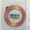 Pancake copper coil pipe for air condition and refrigerator