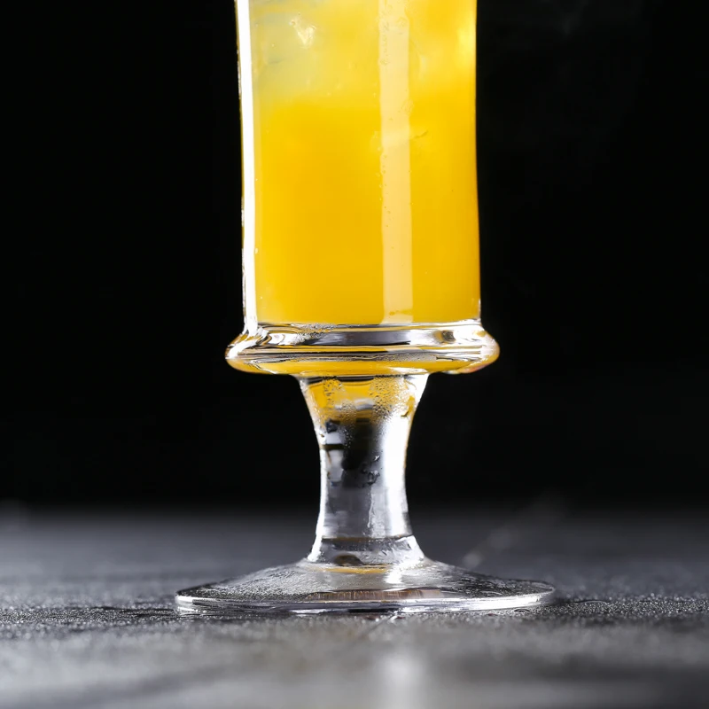 Short-Footed Crystal Long Drink Glass Creative Cocktail Glass Highball Glass Pack Of 6 20 Hot Selling Short-Footed Crystal Long Drink Glass Creative Cocktail Glass Highball Glass