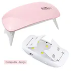 9w 365nm fcc nail polishes set gel uv lamp rotating korea