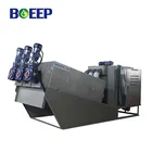 husbandry volute type multi-plate screw filter press industrial sludge dehydrator equipment for waste water solutions