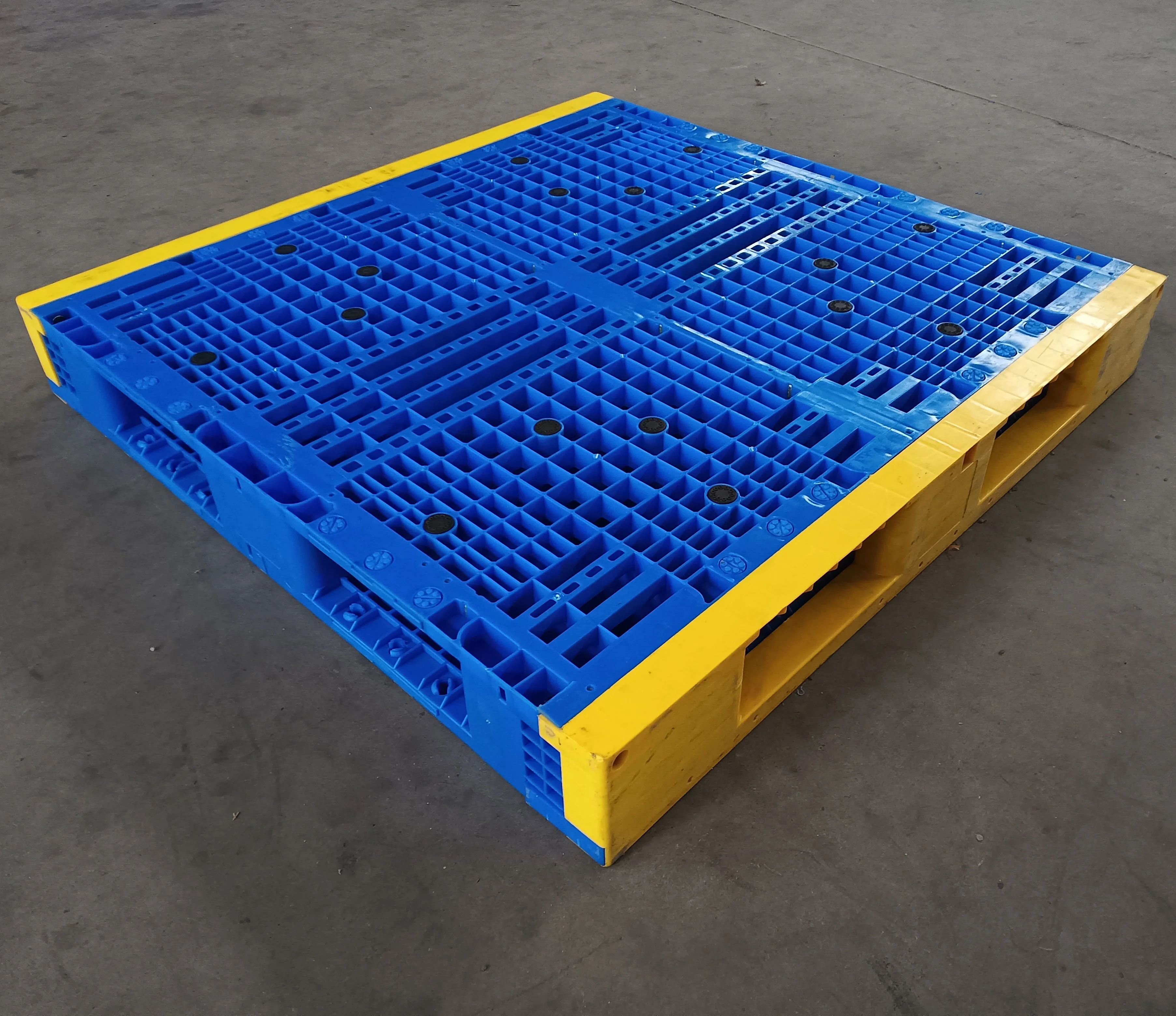 Warehouse Recycle Static Load 2 4t Hdpe Hdpp Double Faced Assembled