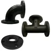 water sewer underground pipeline installation Ductile Cast iron flange pipe fittings