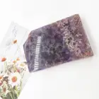 Wholesale high quality dream amethyst sliced quartz crystals chevron amethyst mineral specimen for feng shui