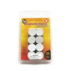 Wholesale customized die cut round magnetic dots adhesive magnet