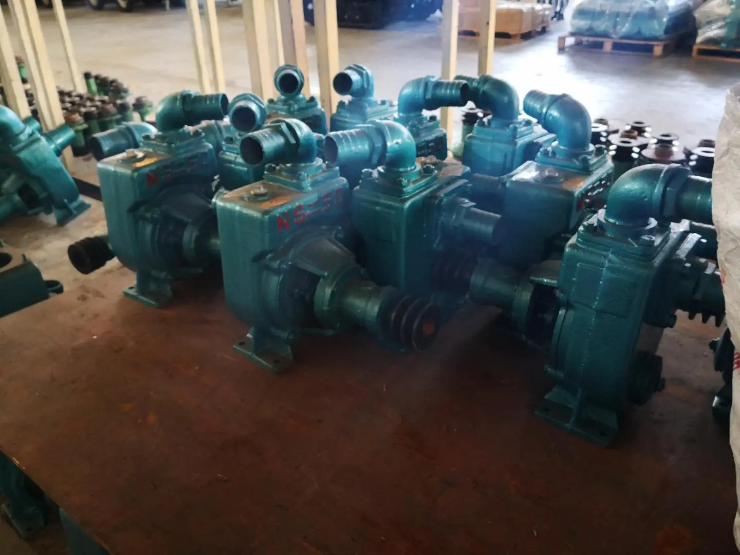 NS Series Marine Grade Diesel Pump 3-13hp Self-Priming Saltwater Fishery Aquaculture