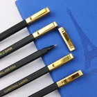Pen Company Pen High Quality Luxury Gold Clip Rubber Square Hotel Ball Pen With Custom Logo