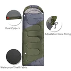 Wholesale Waterproof Coating 3 Season Compact Double Detachable Polyester Taffeta Big and Tall Emergency Sleeping Bag
