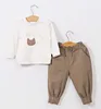 Hotsales 2019 Baby Clothes Long Sleeve Tops+Pants 2pcs Set Infant Toddles Casual Suits
