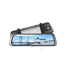 1080P Mirror 2019 new 10" Full HD Touch Streaming Dual Lens RearView Night Vision For Car Dvr Camera Factory Dash Cam