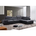 Leather Seater Sofa New Arrival Customizable Big With Storage Real Leather 7 Seater Corner Sectionals Sofa
