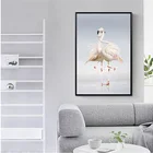 Wholesale new design customized bird oil painting for home decoration