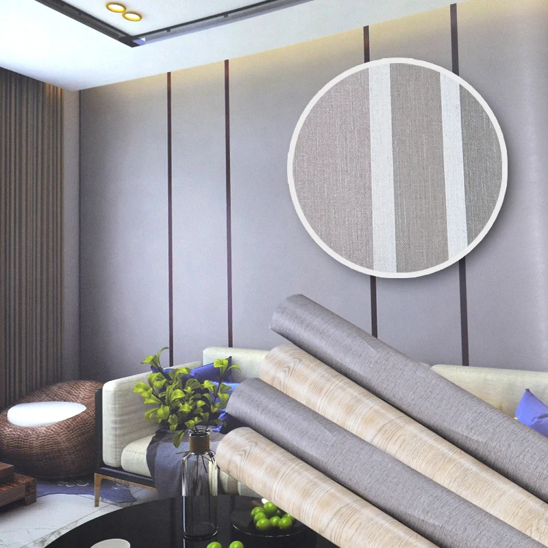 Flat printed wood grain decorative PVC foil for SPC flooring