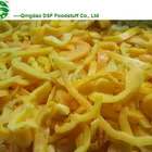 High quality BRC certified IQF frozen bell pepper strip slice cube dice puree hot sale