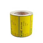 Popular Custom Gold Foil Stickers Adhesive Matte Paper UV Labels Gold Stamping Embossed Printed Sticker