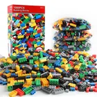 500pcs 1000pcs Building Blocks Sets DIY Creative Bricks Classic Creator Parts Brinquedos Educational Toys for Children